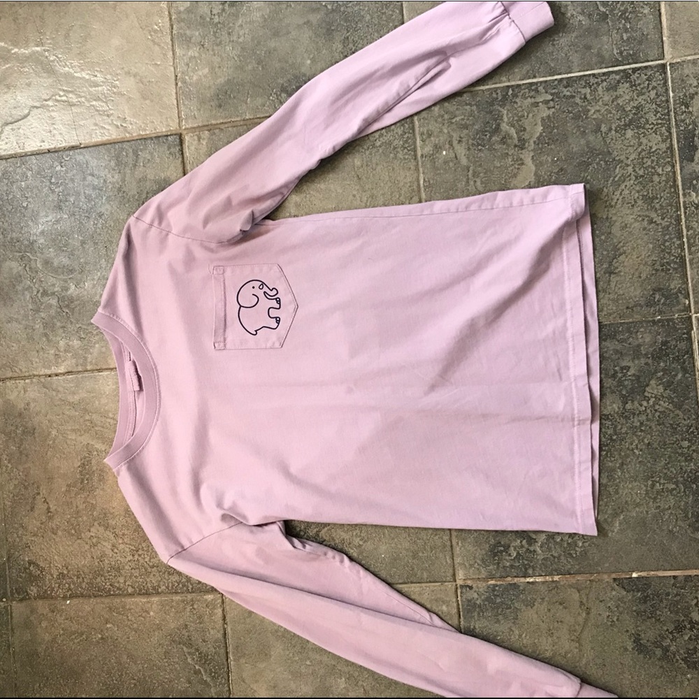 ivory ella purple long sleeve